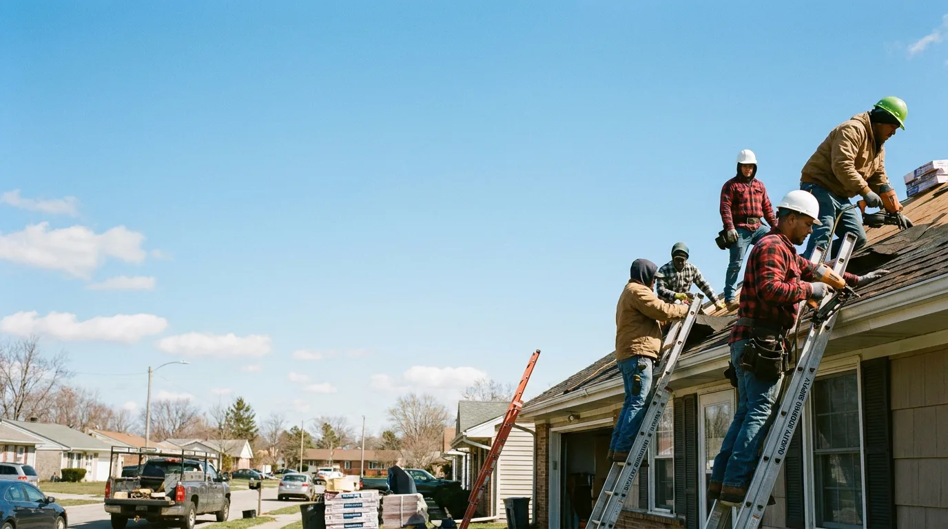 Roofing in Urbana, OH near me